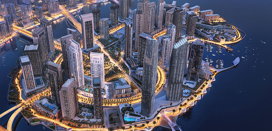 1 Bedroom Apartment in Creek Rise, Dubai Creek Harbour - Dubai, 830 sqft, id 873